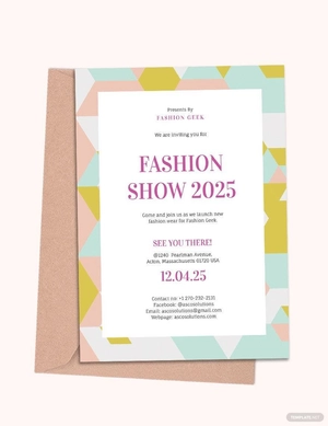 Event Invitation Card Template