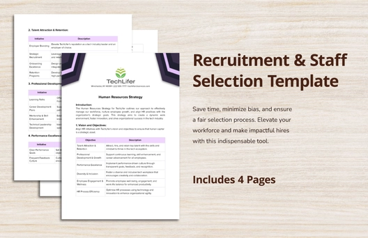 Human Resources Strategy Template