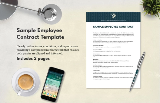 Sample Employee Contract Template