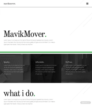 Freelancer HTML5/CSS3 Website Template