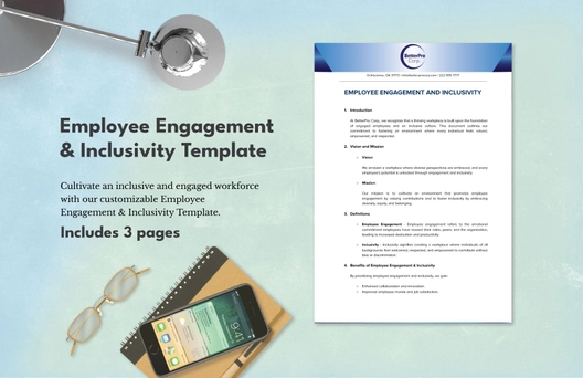 Employee Engagement & Inclusivity Template