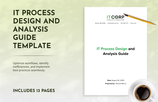 IT Process Design and Analysis Guide Template IT Process Design and Analysis Guide Template