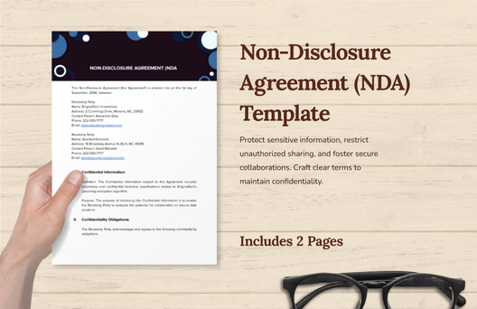 Non-Disclosure Agreement Template