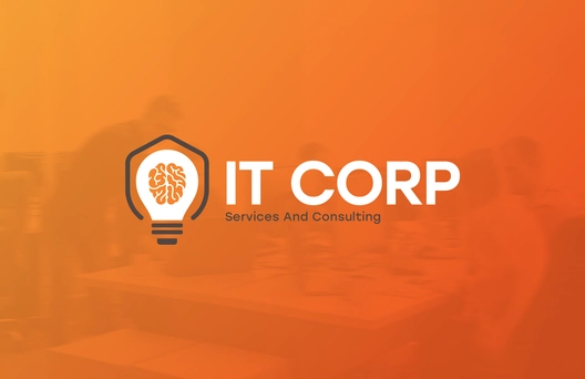 IT Business Intelligence & Analytics Consulting Logo Template