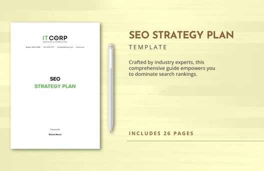SEO Strategy Plan Template