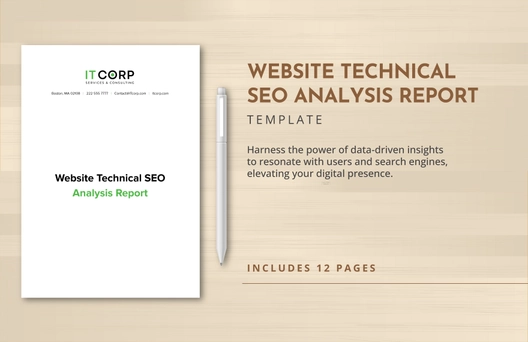 Website Technical SEO Analysis Report Template Website Technical SEO Analysis Report Template