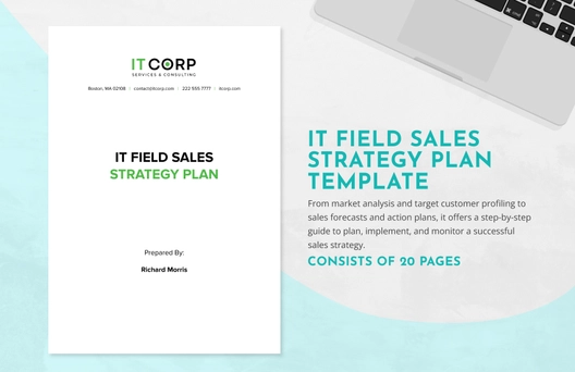 IT Field Sales Strategy Plan Template