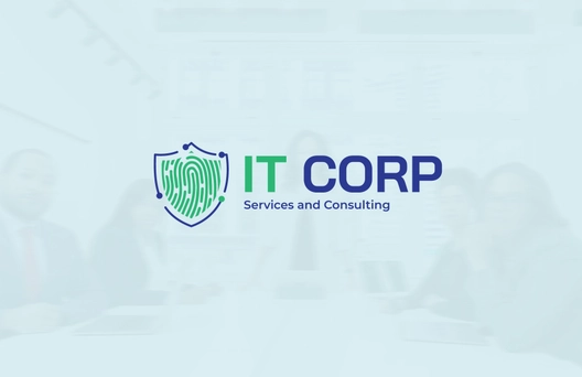 IT Cybersecurity Services Logo Template