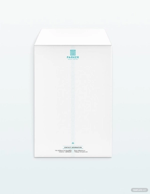 Travel Agency Envelope Template