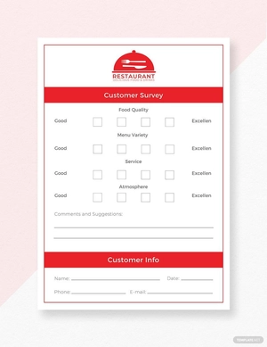 Comment Card Template