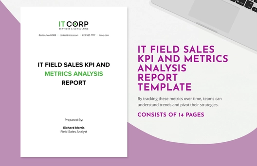IT Field Sales KPI and Metrics Analysis Report Template