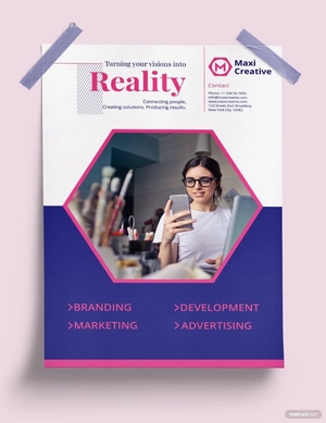 Creative Agency Poster Template