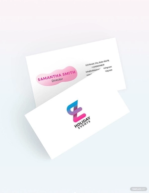 Event Planner Business Card Template
