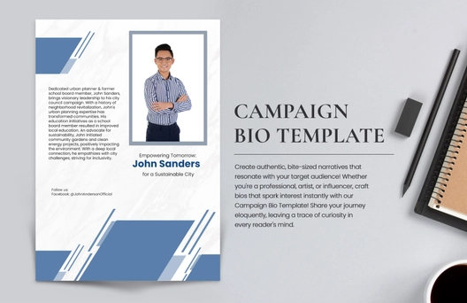 Campaign Bio Template