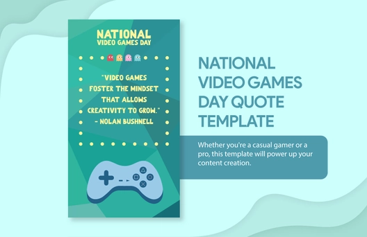 National Video Games Day Quote