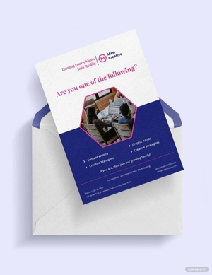 Creative Agency Announcement Template