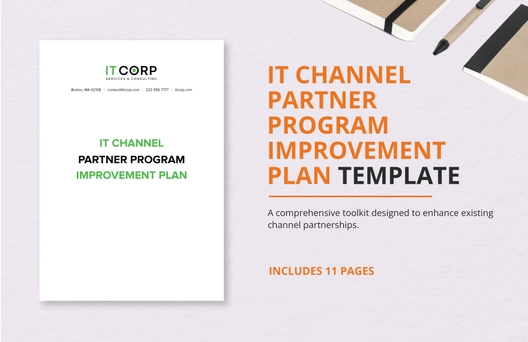 IT Channel Partner Program Improvement Plan Template