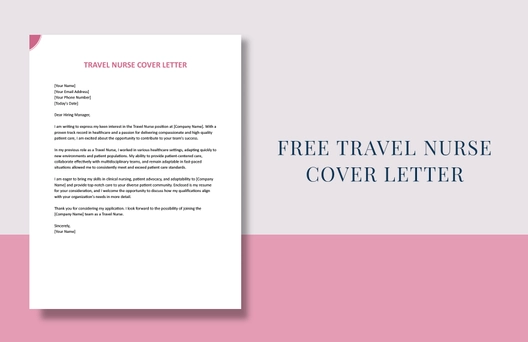 Travel Nurse Cover Letter