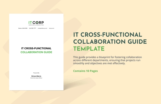 IT Cross-Functional Collaboration Guide Template