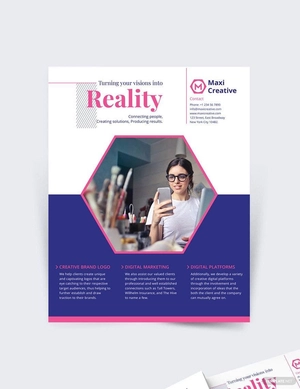 Creative Agency Flyer Template