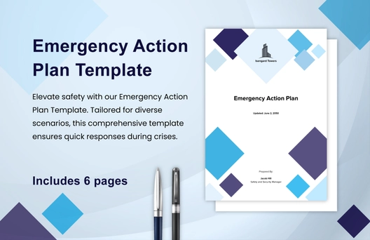 Emergency Action Plan Template