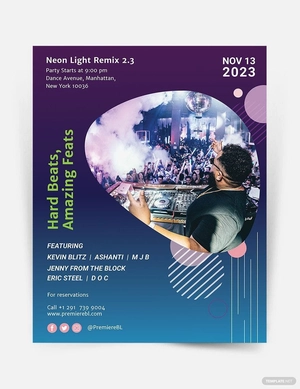 Club Party Flyer Template