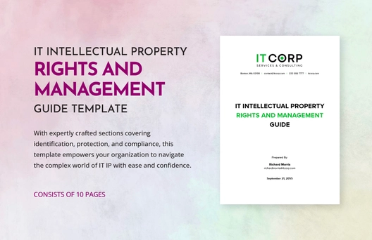 IT Intellectual Property Rights and Management Guide Template