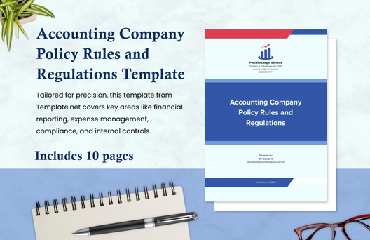 Accounting Company Policy Rules and Regulations Template