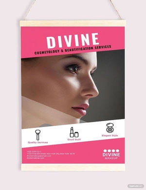 Makeup Artist Poster Template