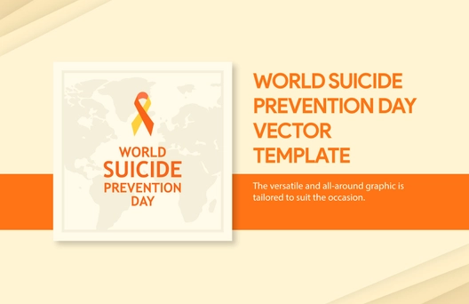 World Suicide Prevention Day Vector