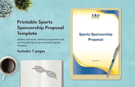 Printable Sports Sponsorship Proposal Template