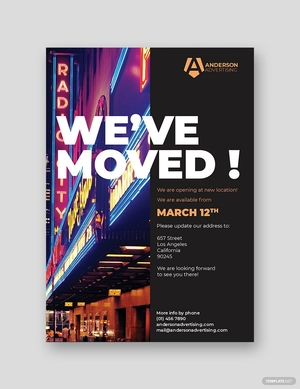 Advertising agency Announcement Template
