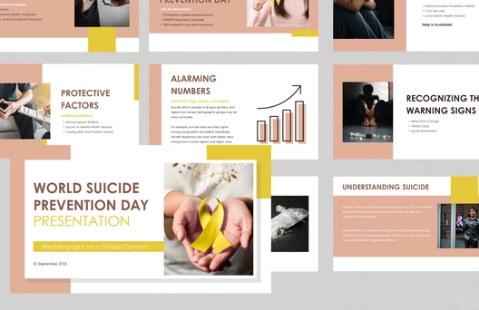 World Suicide Prevention Day Presentation Template