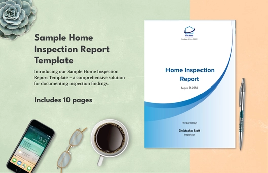 Sample Home Inspection Report Template