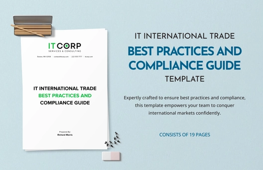 IT International Trade Best Practices and Compliance Guide Template