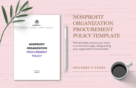 Nonprofit Organization Procurement Policy Template