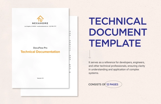 Technical Document Template