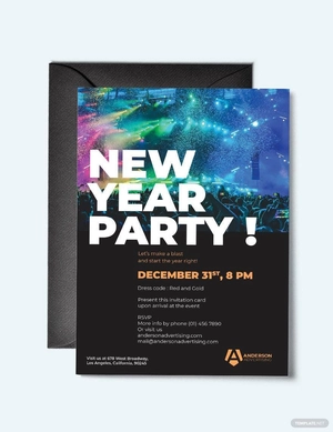 Advertising agency Invitations Template