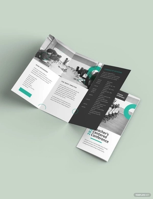 Conference Tri-Fold Brochure Template