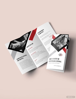 Consulting Tri-Fold Brochure Template