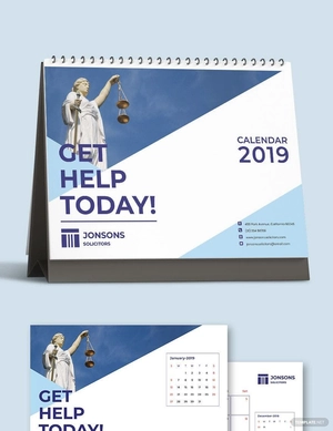 Law Firm Desk Calendar Template Law Firm Desk Calendar Template