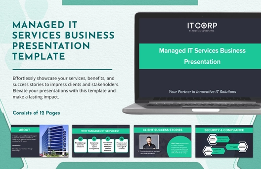 Managed IT Services Business Presentation Template