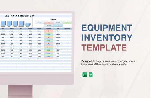 Equipment Inventory Template