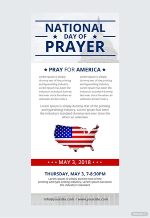 National Day of Prayer Email Newsletter Template