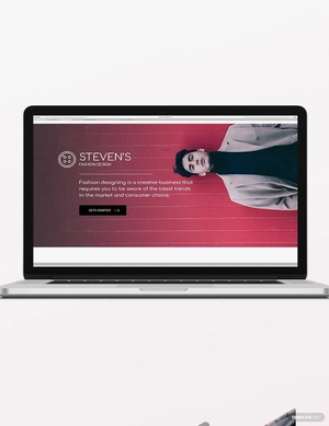 Fashion Designer Blog Header Template