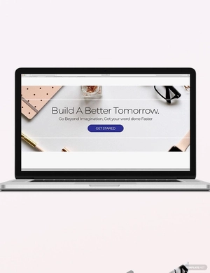 Personal Blog Header Template