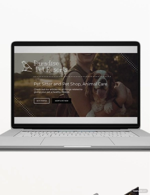 Pets Blog Header Template