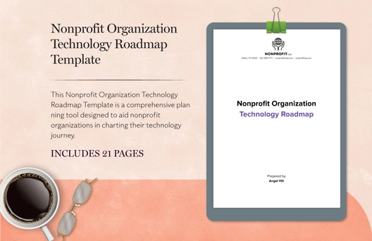 Nonprofit Organization Technology Roadmap Template