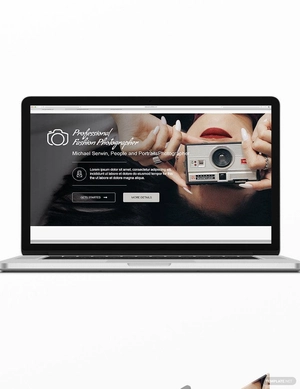 Photographer Blog Header Template