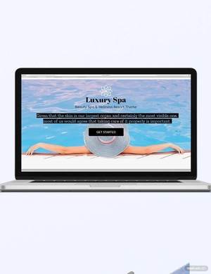Spa Blog Header Template